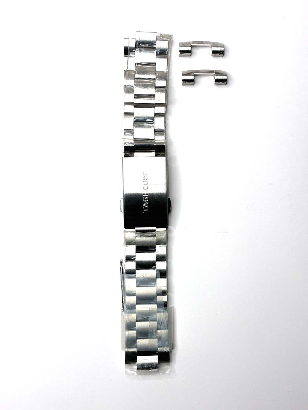 Genuine TAG Heuer Brushed Steel Bracelet FAA074 w/ 3218 End Links